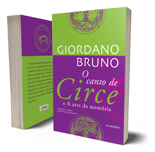 O Canto De Circe E A Arte Da Memoria: O Canto De Circe E A Arte Da Memoria, De Bruno, Giordano. Iluminuras Editora, Capa Mole, Edição 1 Em Português, 2023