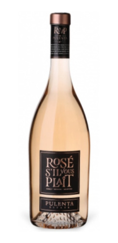 Pulenta Estate Rosé S'il Vous Plait  750ml Merlot Mataderos