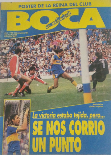 Boca Un Sentimiento 80 Boca 1 Huracan 1,poster Miss Boca 91