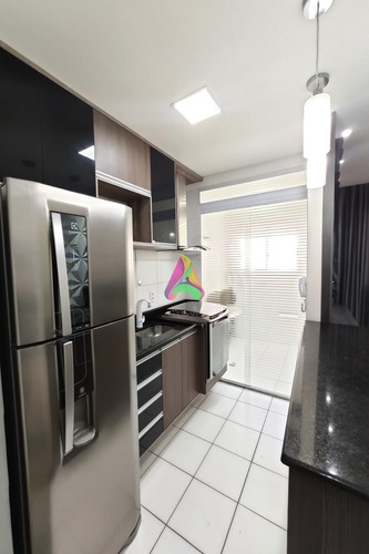 Imagem 4 de 14 de Codigo: 0050 - Apartamento Semi Mobiliado Para Locação Condomínio Inspire Barueri Verde