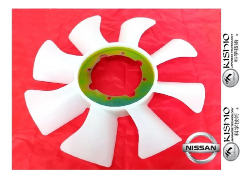 5 Aspas Ventilador Nissan Pickup D22 2.4l 04-08 16v 8 Aspas