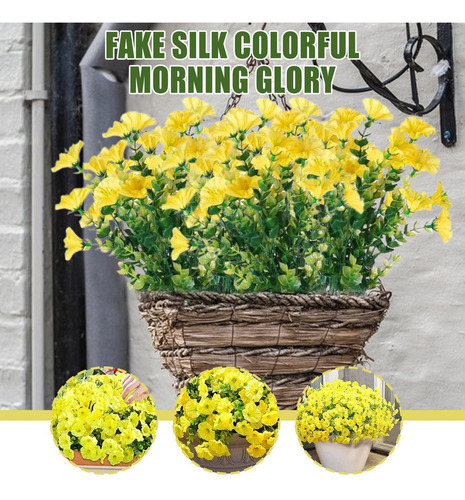 A Petunias Artificiales Plantas Falsas Decorativas De