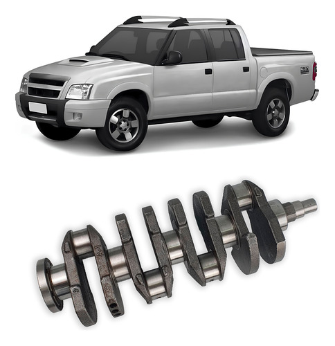 Eixo Virabrequim Std. Chevrolet S10 2.4 8v