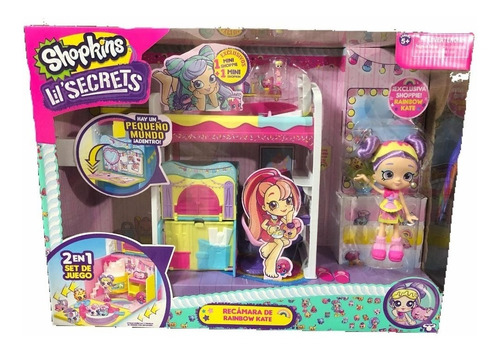 Shopkins Recamara De Rainbow Kate