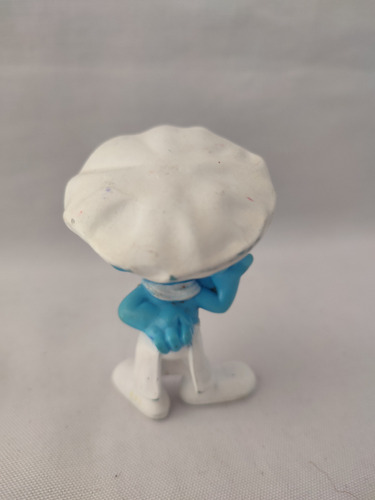 Figura Pitufo Cocinero Los Pitufos Mcdonalds (Usado)