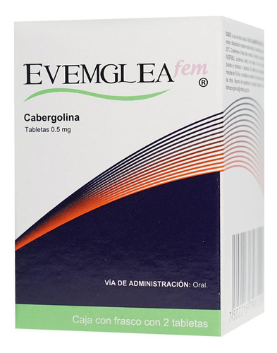 Evemglea Fem 0.5 Mg Caja Con Frasco Con 2 Tabletas 0.5 Mg Ca