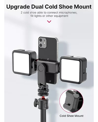 Soporte Para Celular Holder360°con Abrazadera Y Zapata Fría