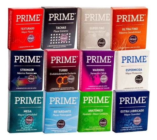 Prime Preservativos 3 Unidades