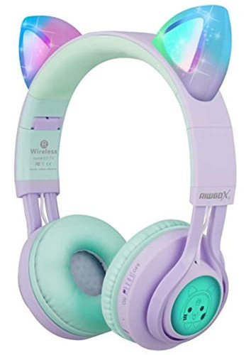 Auriculares Para Niños, Riwbox Ct-7s Auriculares Bluetooth 