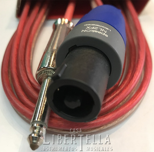 Imagen 3 de 3 de Cable Para Caja Speakon-plug Kwc Iron 402 De 9 Metros