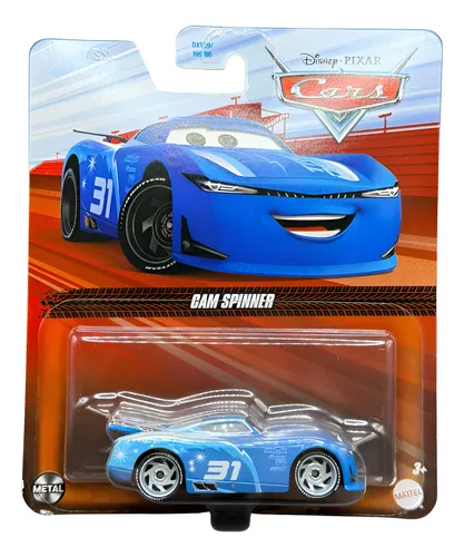 Cam Spinner #31 Triple Dent Carros Filme Cars Disney Mattel