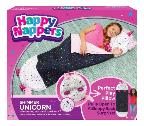 Happy Nappers De Unicornio Blanco Sacos De Dormir Para Niños
