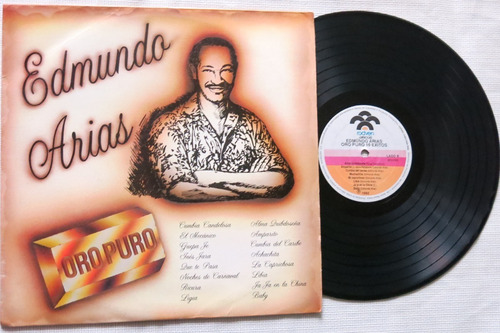 Vinyl Vinilo Lp Acetato Edmundo Arias Oro Puro Porro/cumbia