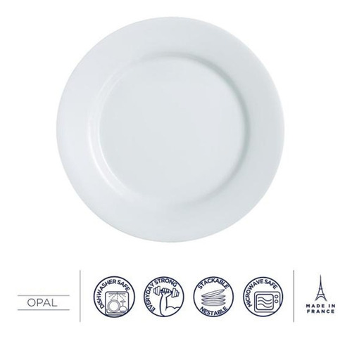 Imagen 5 de 7 de Vajilla + Bowl Ensaladera Everyday Luminarc 6 Personas 25pz