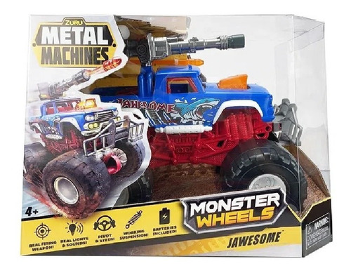 Monster Truck Wars Jawesome Metal Machines Candide 8709
