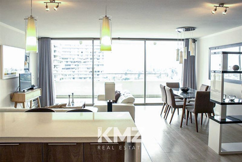 Departamento Amoblado En Arriendo De 2d Y 2b En Las Condes