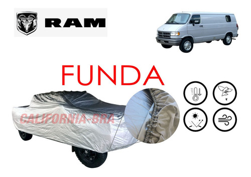 Funda Cubierta Lona Cubre Dodge Ram Van 1995-1996-1997