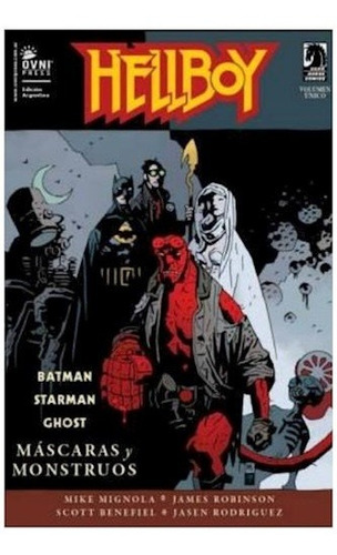 Comic Hellboy Mascaras Y Monstruos