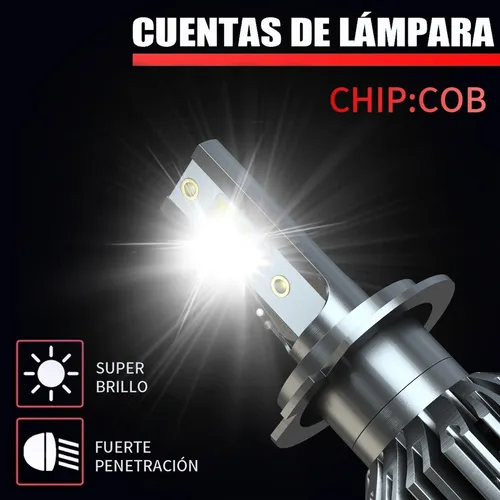 24000lm,- Kit De Focos Led H7 Luz Alta Y Luz Baja Canbus