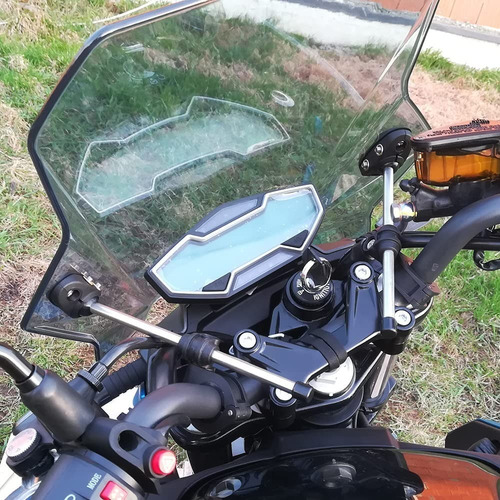 Imagen 9 de 10 de Parabrisas Moto Universal Kawasaki Yamaha Pulsar Suzuki