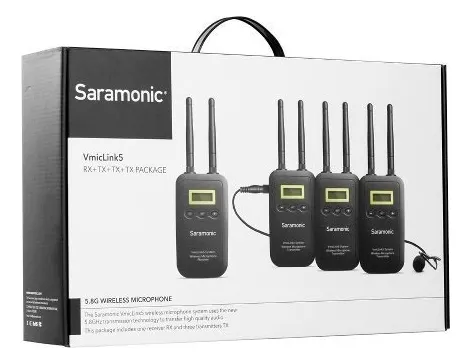 Micrófono Inalámbrico Saramonic Vmic Link 5
