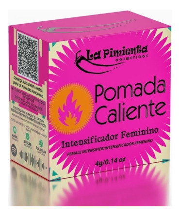 Pomada Excitante Feminino Caliente Com Sensação Hot - Lapi
