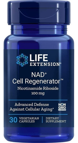 Nad+, Cápsulas Regeneradoras De Células,life Extension