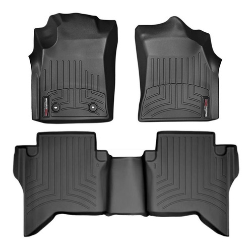 Alfombra Weathertech Hilux Dubai 2016 - 2018  Negro