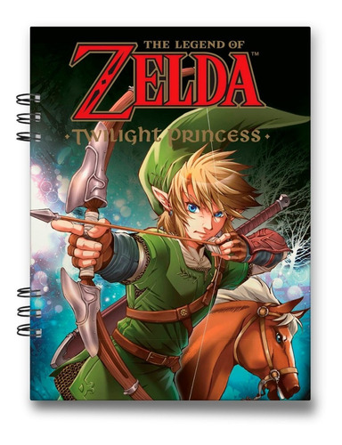 Cuaderno Zelda 15x20 Cms 100 Hojas