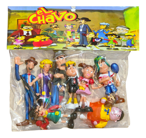 Set Figuras Vecindad Del Chavo Del Ocho Quico