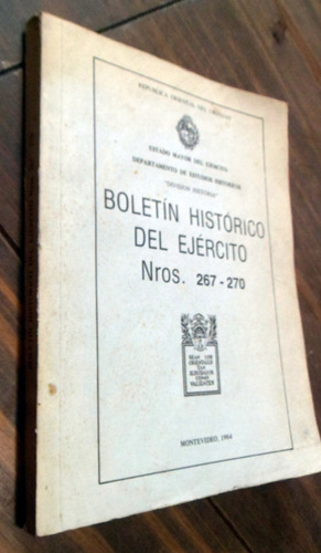 Boletin Historico Del Ejercito 267 - 270 1984 Hugo Medina
