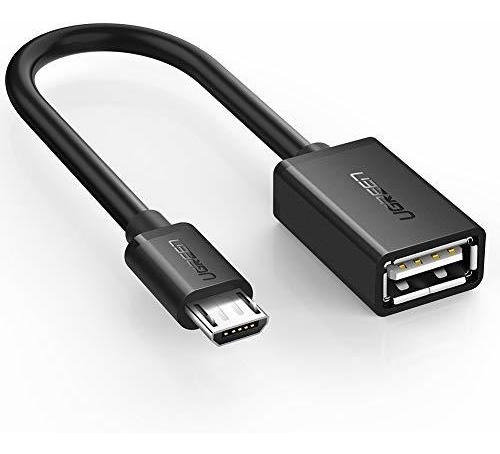 Otg, Negro Cable Micro Usb Más Práctico Y Necesario