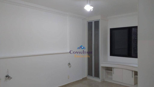 Imagem 16 de 20 de Apartamento Com 3 Dormitórios À Venda, 140 M² Por R$ 620.000,00 - Itararé - São Vicente/sp - Ap6483