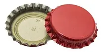 Comprar 1000 Tampinhas Coroa Rolha Metálica Vermelha Pry Off Cerveja