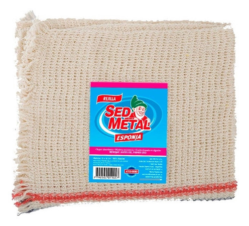 Rejilla Esponja 1 Un Sed Metal Esponjas-fib