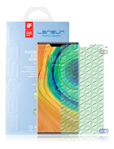 Huawei Mate 30 Pro Lamina Nanotech Lensun Full Cover