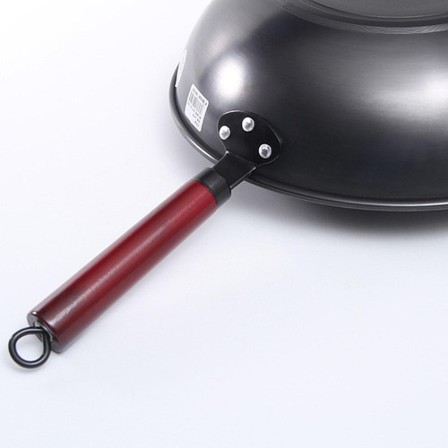 Wok De Cocina Con Tapa Sartén Antiadherente Fácil De 36cm