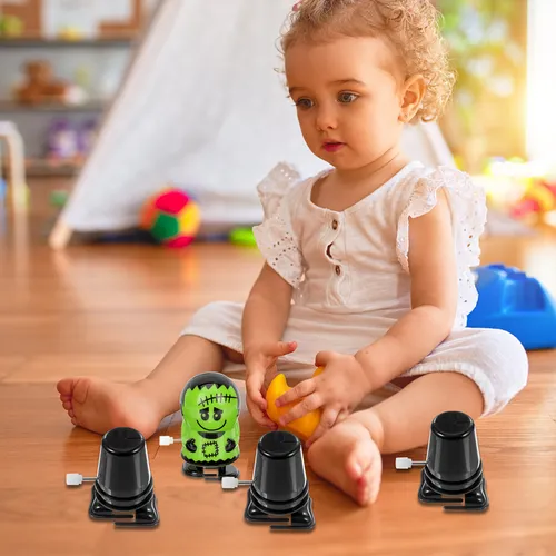 Robot De Juguete Con Patas Mecánicas De Plástico, 6 Unidades