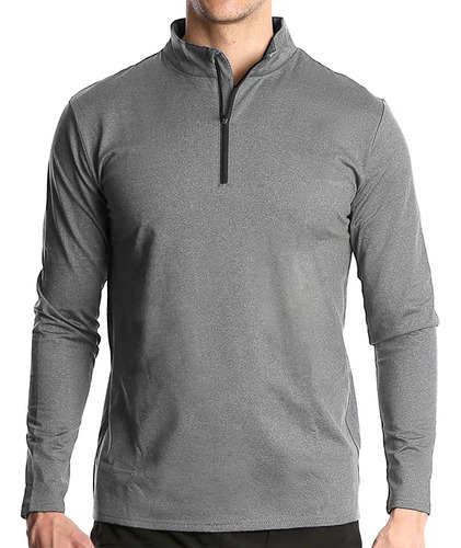 Suéter Deportivo Térmico Para Hombre, 1/4 Pulgadas, Ropa Dep