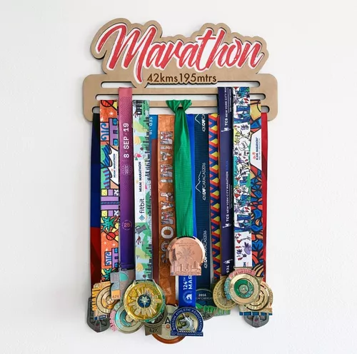 Medallero Maraton / Colgador De Medallas / Porta Medallas