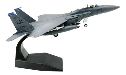 Avión De Combate F15e A Escala 1/100, Modelo Fundido A