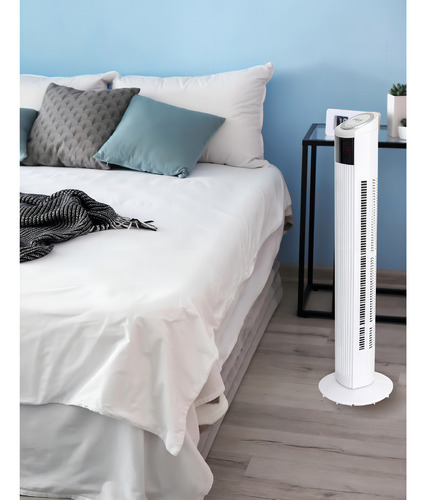 Ventilador De Torre Tecnovent VENT-T36 36 Pulgadas Con Control Remoto Diámetro 36