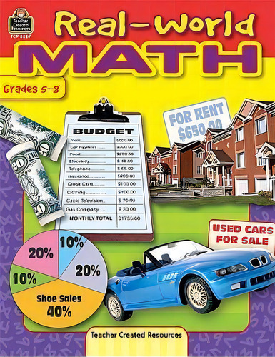 Real-world Math, De Genene Rhodes., Vol. 1. Editorial Teacher Created Resources, Tapa Blanda En Inglés