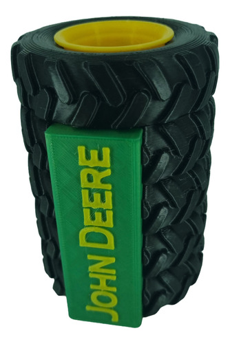 Kit Mate Y Yerbera Cosechadora En Impresión 3d. John Deere
