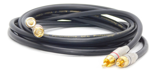 Juego Cable De Audio Rca Rca Profesional Sin Ruido 5mts