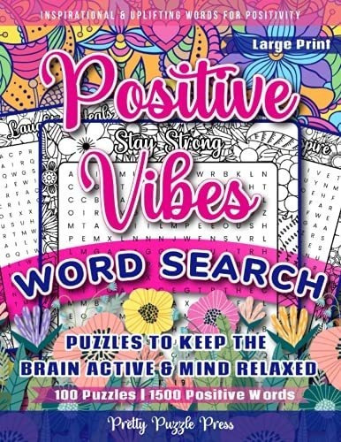 Inspirational Word Search For Adults, Teens And Seni, de Press, Pretty Puz. Editorial Independently Published en inglés