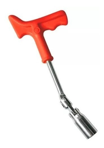 Imagen 1 de 3 de Llave Saca Bujías Cabeza 21mm Universal Reforzada Automotor