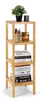 Comprar Organizador Estantería De Bambú 4 Niveles Baño Cocina Living