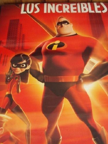 Lote De Posters De Los Increibles, Disney