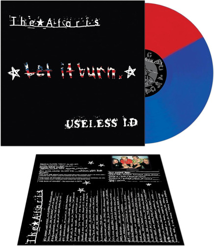 Ataris & Useless Id Let It Burn - Red/blue Split Blue Col Lp
